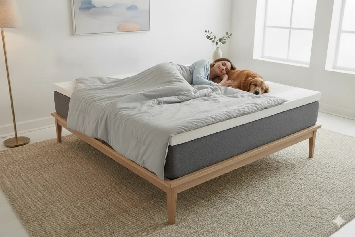 Lullaflex single mattress in a Singapore bedroom